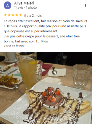 Avis client Google 1